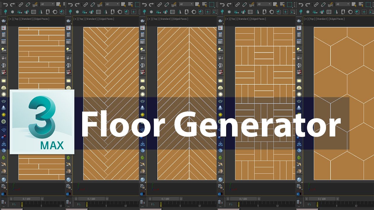Floor Generator plugin for 3ds max 