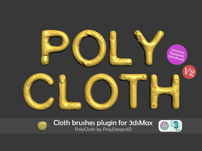 Poly Cloth plugin for 3ds max