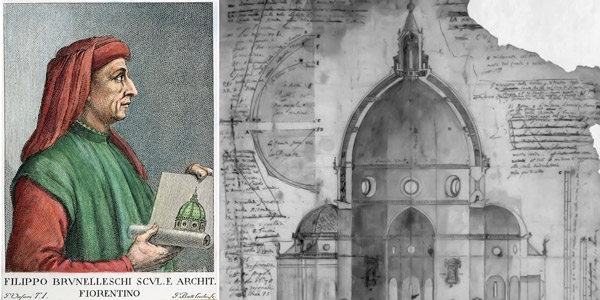 The history of architectural visualization, Filippo Brunelleschi