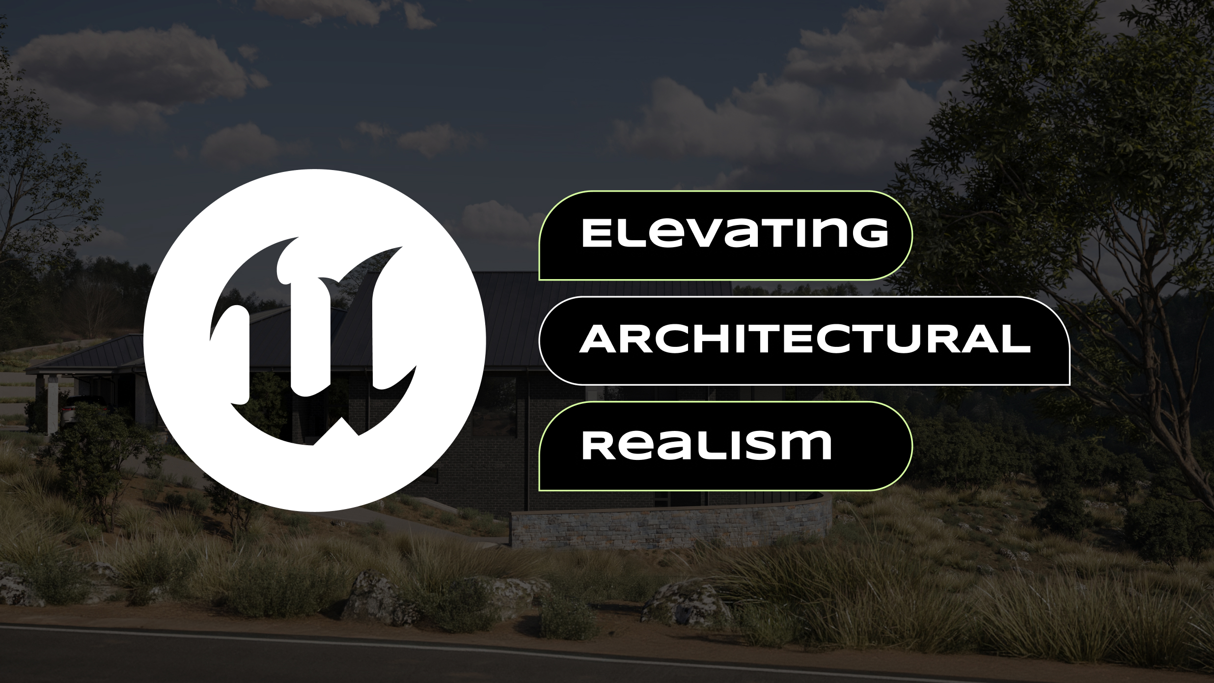 Architectural static images in Unreal Engine_ tuning realism alphabetically